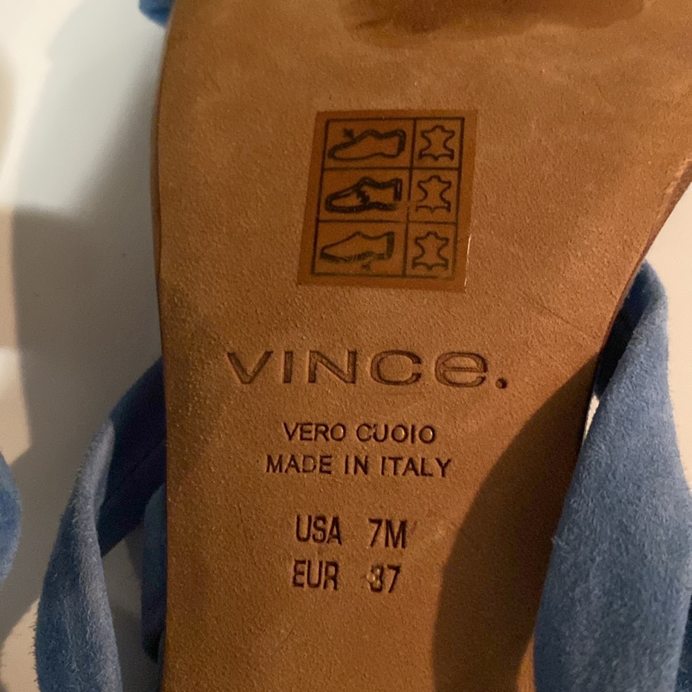 Vince Azure Ankle Wrap Sandals - Picture 10 of 10